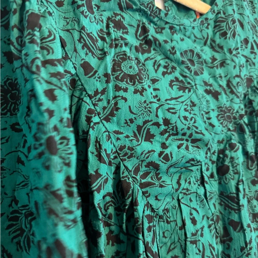 2 for $15 - NWT Knox Rose Bishop Long Sleeve Blouse - Picture 7 of 8